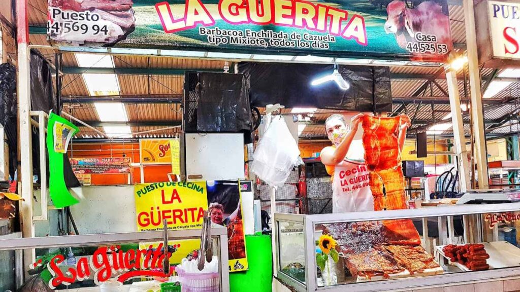 Mercado Benito Juárez, donde encuentras la mejor cecina
