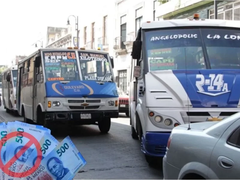 No se han aplicado multas al transporte público por no verificar en Puebla