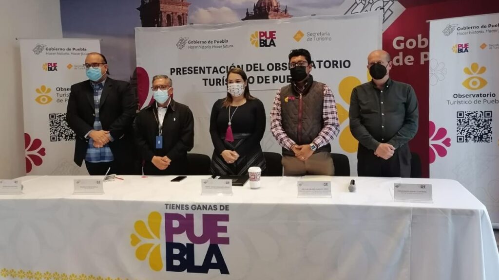 Rueda de prensa Secretaría de Turismo Puebla.