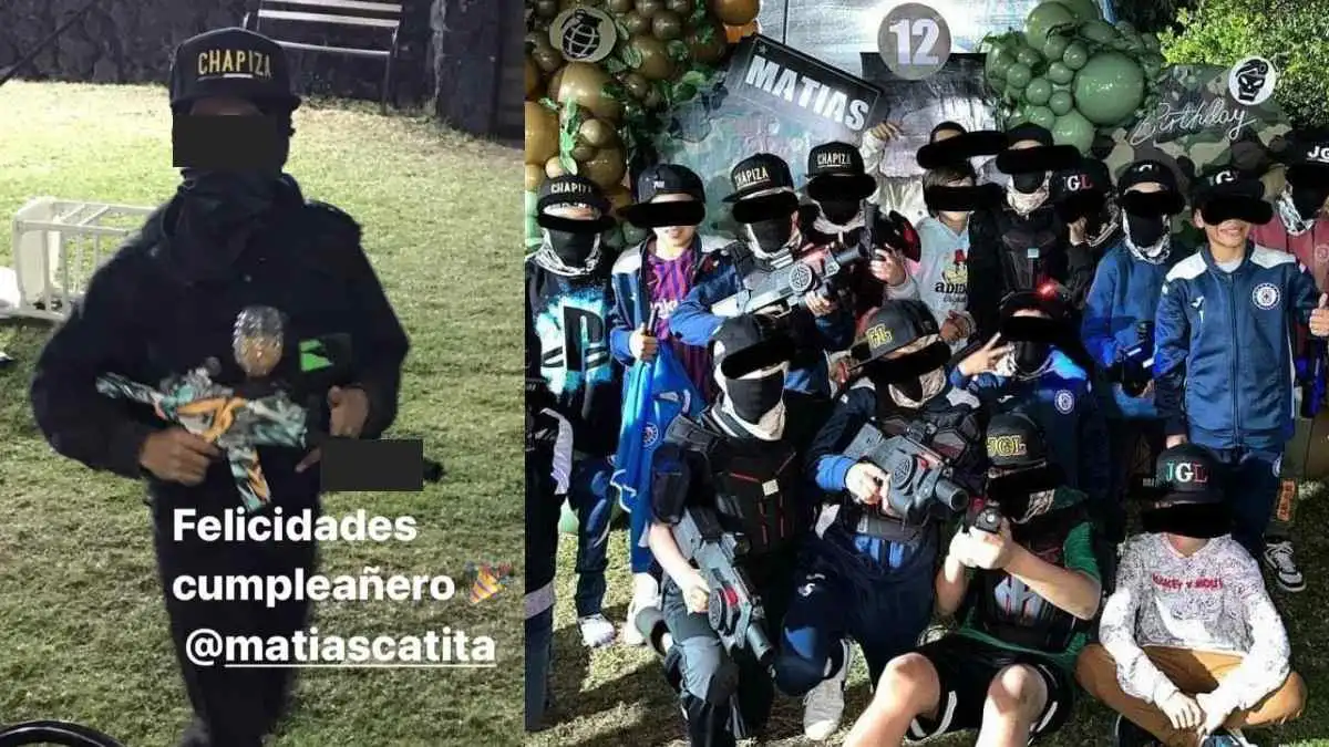 Chapiza: causa polémica fiesta ‘narco’ de hijo de futbolista de Cruz Azul