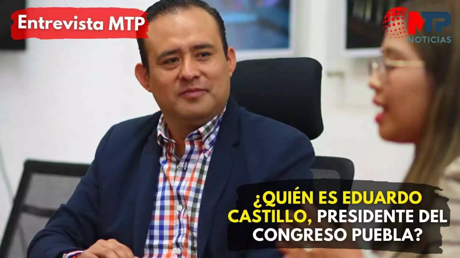 ¿Quién es Eduardo Castillo, presidente del Congreso de Puebla?