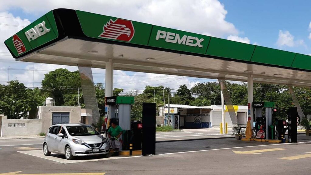 Gasolinera de Pemex en Yucatán