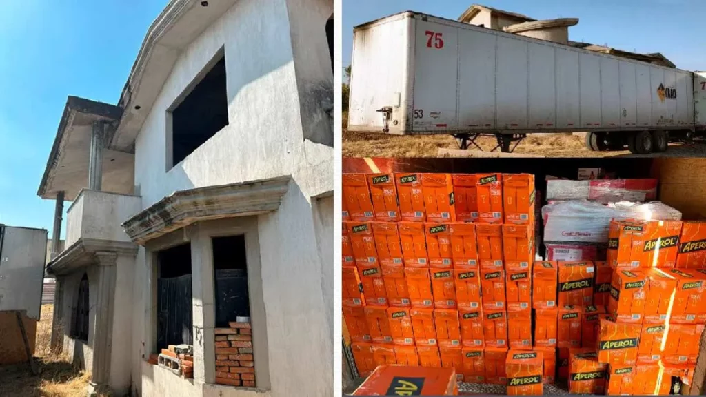 Ubican casa donde almacenaban cajas con 'pomos' robados en Coronango