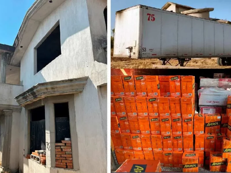 Ubican casa donde almacenaban cajas con 'pomos' robados en Coronango