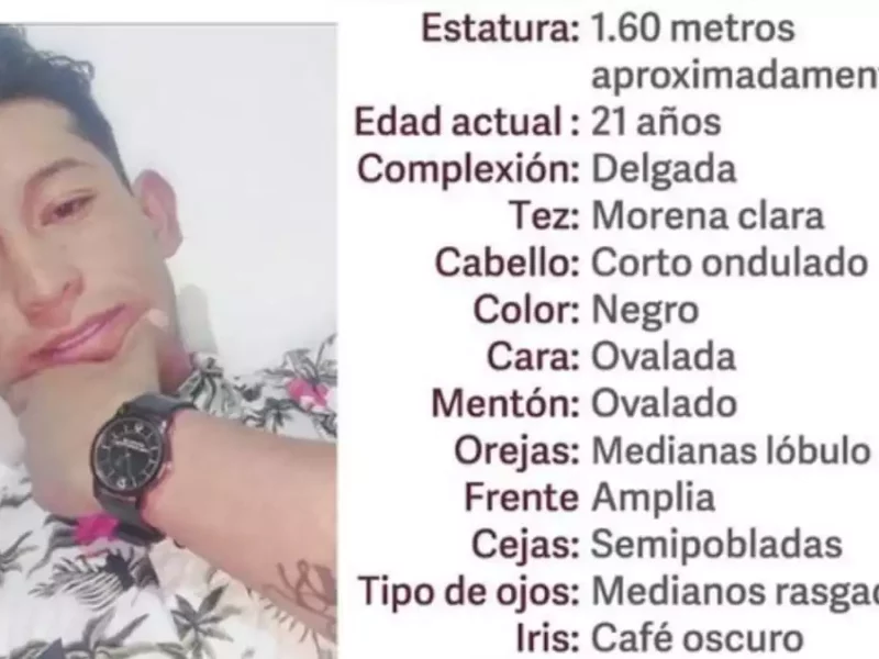 ¡Ayuda a encontrarlo! Leopoldo desapareció en Acatzingo, Puebla