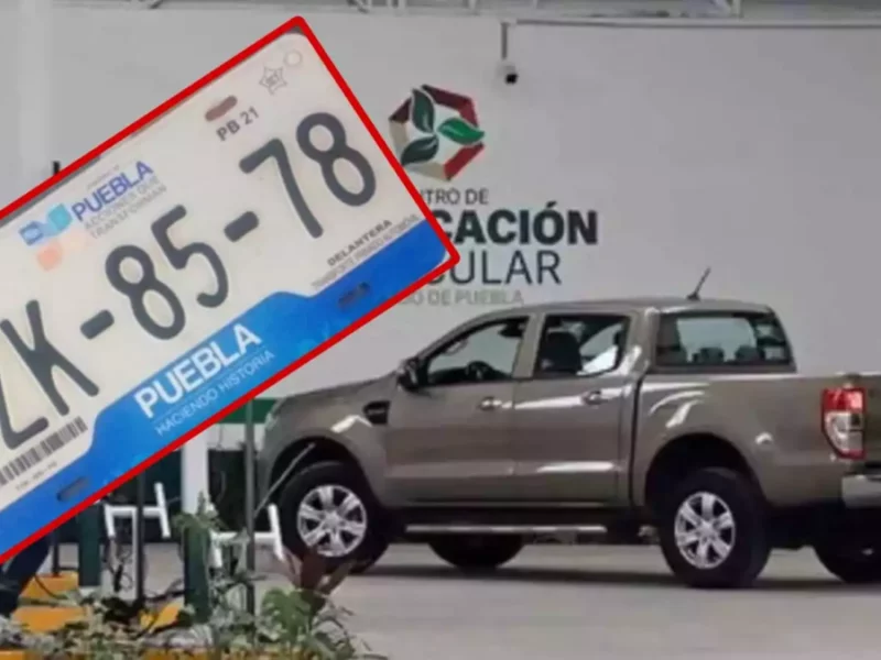 ¿Autos con placas azules pueden o no verificar en Puebla