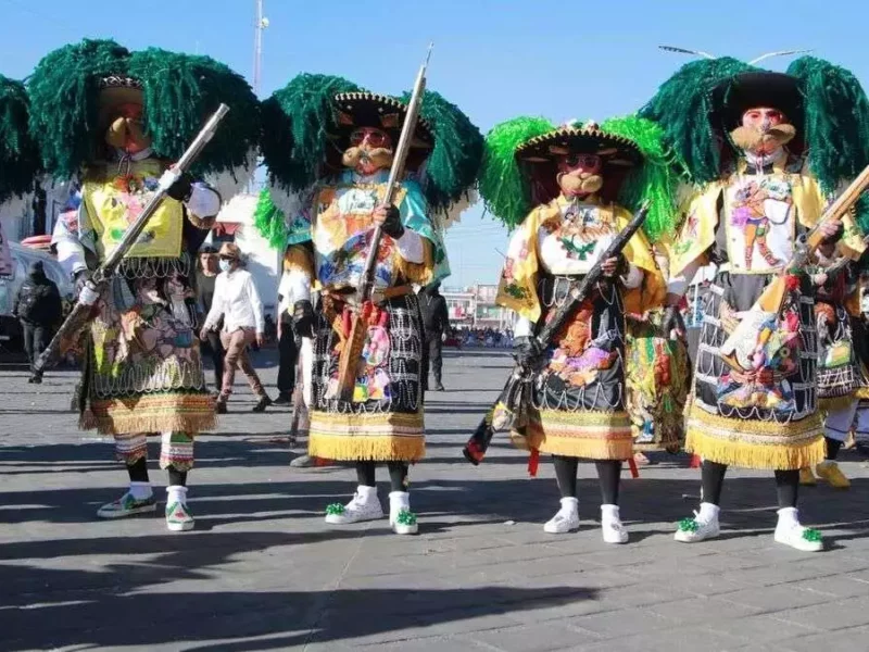 Así se vivió el primer día del colorido carnaval de Huejotzingo 2023