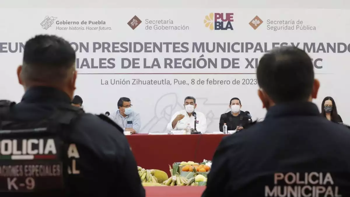 Gobernador Sergio Salomón buscará que municipios se conecten al C5