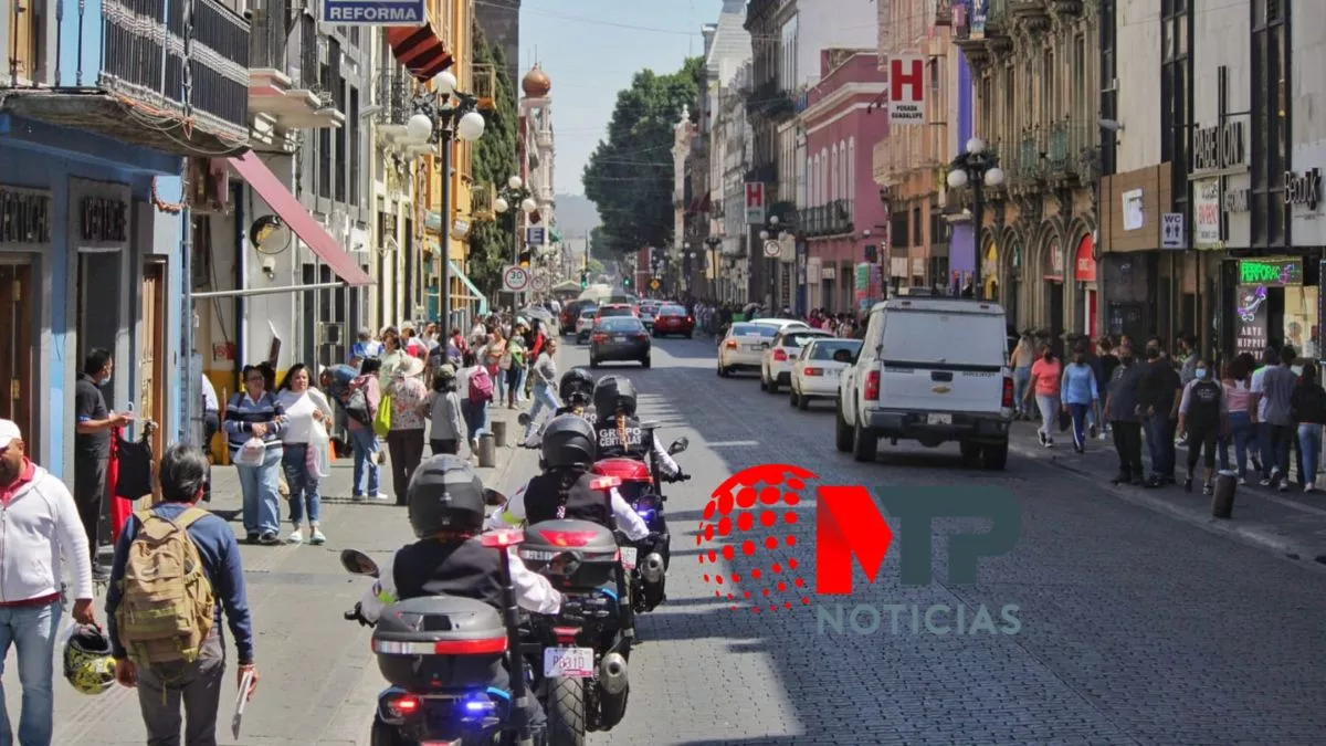 Operativos contra dobles filas en Puebla