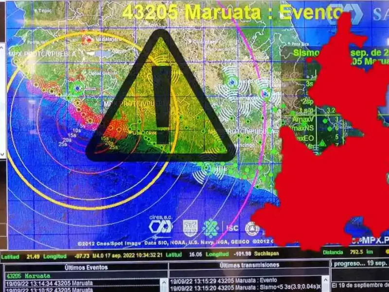 Alerta sísmica en Puebla: extenderán red de 47 a 157 municipios