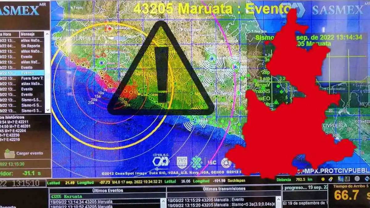Alerta sísmica en Puebla: extenderán red de 47 a 157 municipios