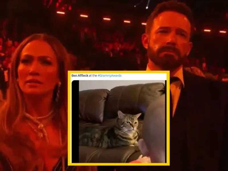Los memes de Ben Affleck y su cara de aburrimiento en los Grammy
