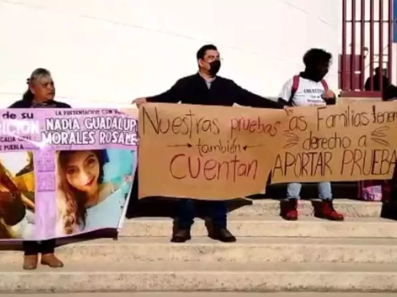 Desapareción de Nadia Guadalupe: familia tiene pruebas contra detenido y pide tomarlas en cuenta