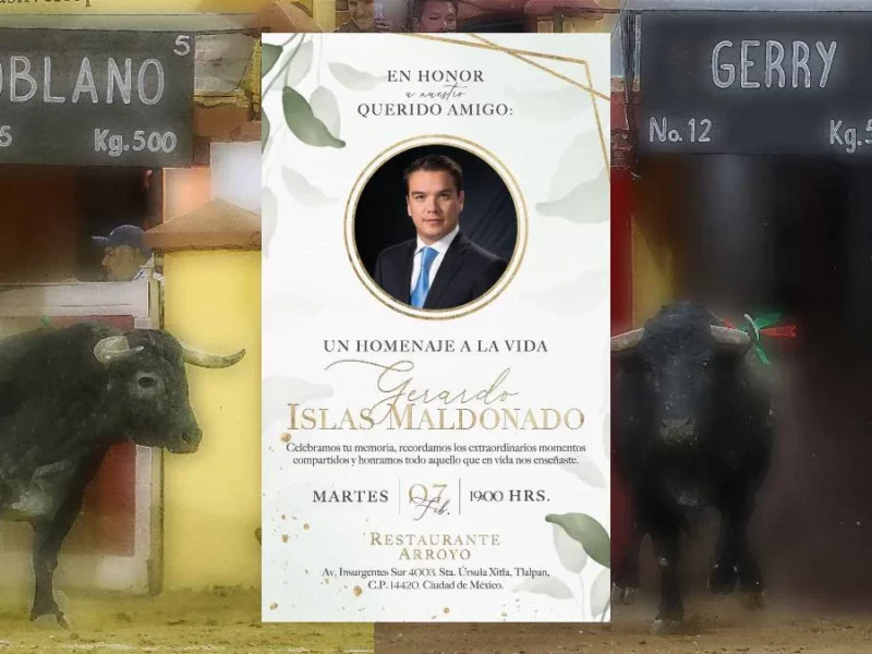Despiden a Gerardo Islas en Plaza de Toros y Fuerza por México organiza un homenaje