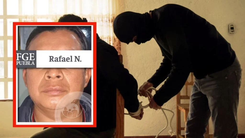 Detienen a Rafael por el secuestro de un menor en Puebla, exigía 200 mil pesos
