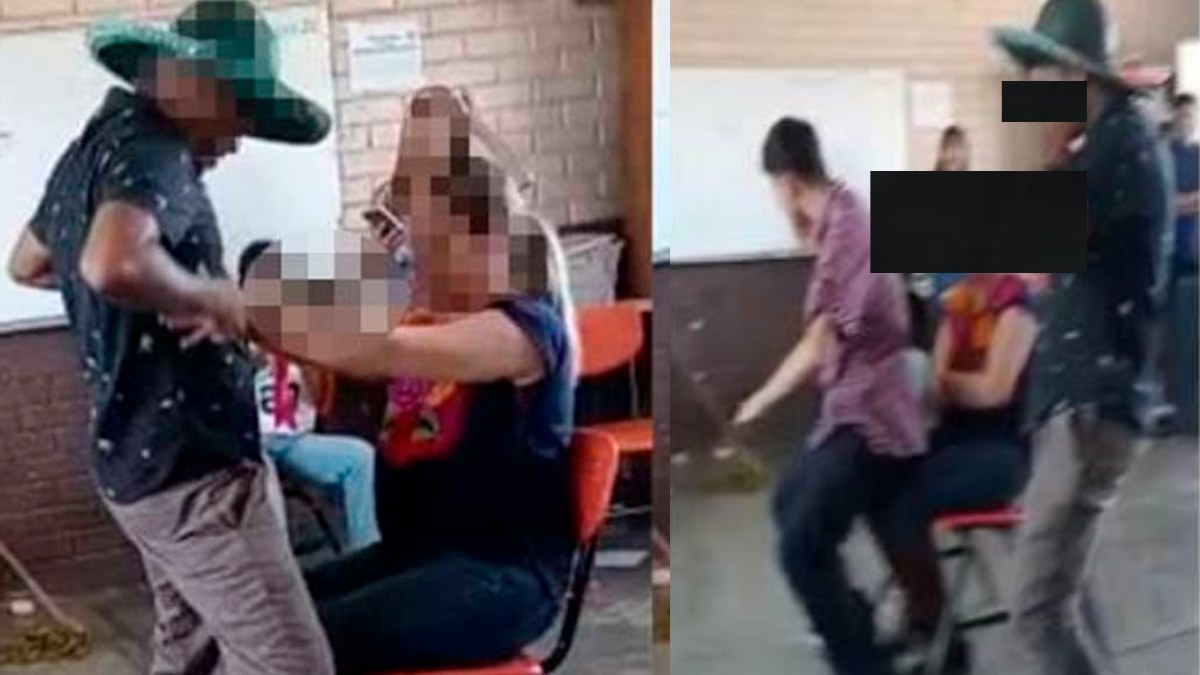 Estudiantes bailan reguetón para maestra en el salón en Coahuila (VIDEO)