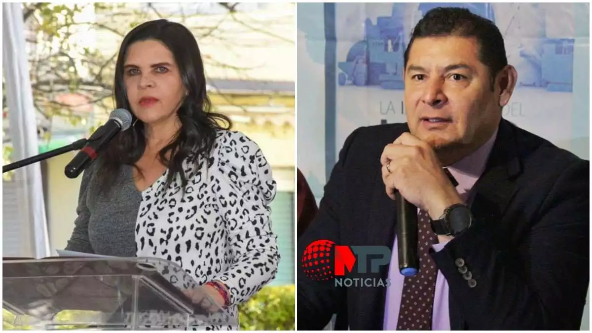 Norma Layón sí aspira a la gubernatura de Puebla: Armenta al revelar que ella pidió 'destape'