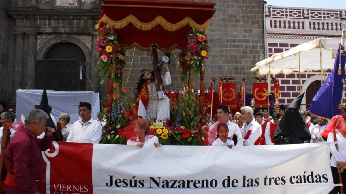 Procesión de Viernes Santo en Puebla: esperan 100 mil visitantes