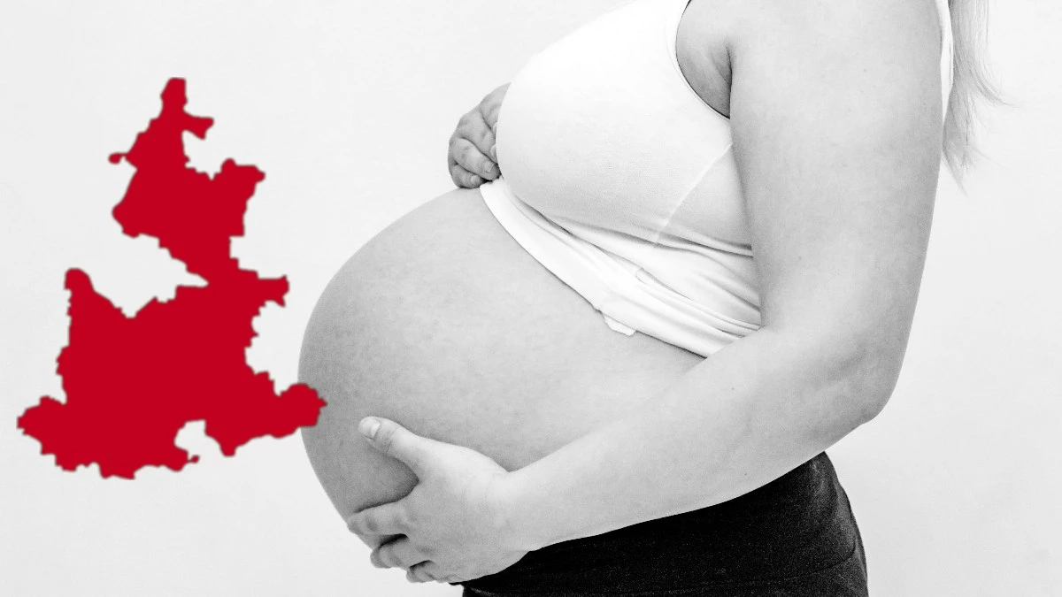 Tentativa de feminicidio: hasta 40 años de prisión por aborto con lesiones en Puebla.