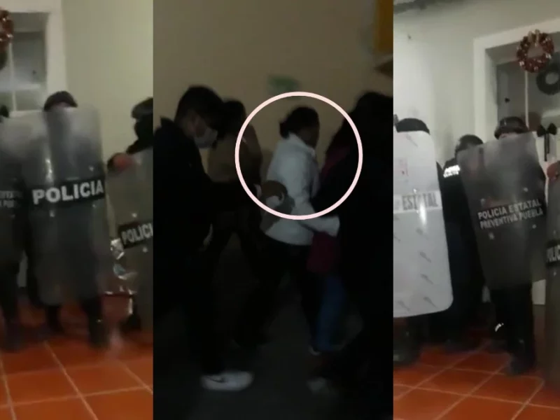 Habitantes de Tepeyahualco toman la presidencia; policías rescatan a alcaldesa