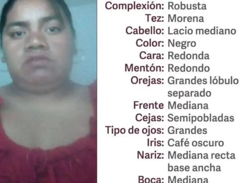 ¡Ayuda a encontrarla! Cristina desapareció en Tehuacán, Puebla