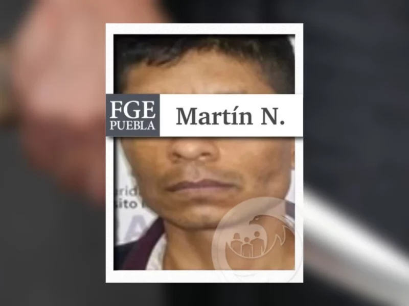 Dan 22 años de cárcel a Martín por matar a hombre en Puebla