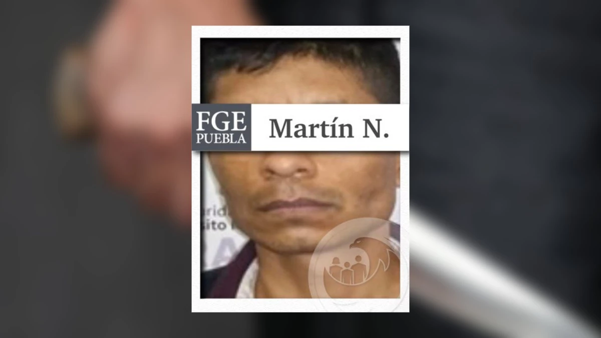 Dan 22 años de cárcel a Martín por matar a hombre en Puebla