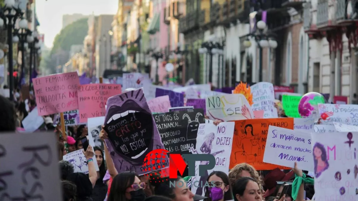 8M Puebla el minuto a minuto de las marchas