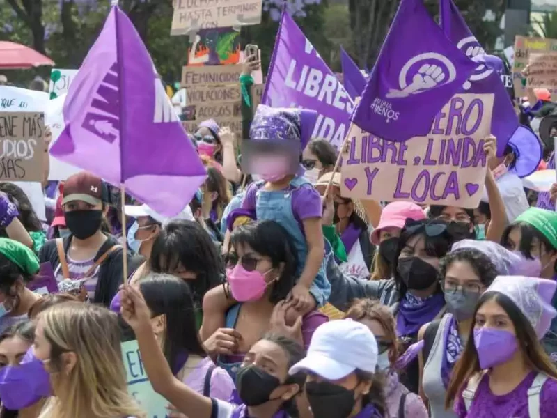 8M 2023: ¿qué significa el color morado en marchas del Día Internacional de la Mujer?