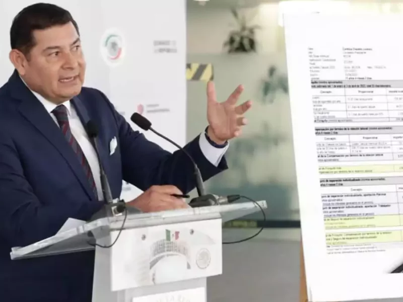 Acusa Armenta saqueo presupuestal por los consejeros electorales que dejan el INE