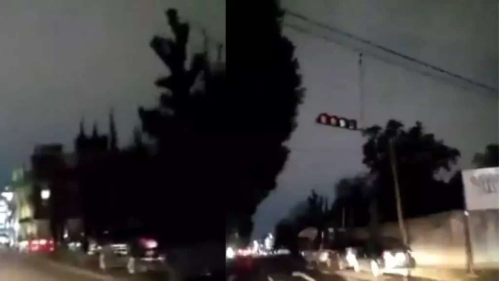 Apagón en Puebla varias colonias sin luz por explosión de transformador de la CFE