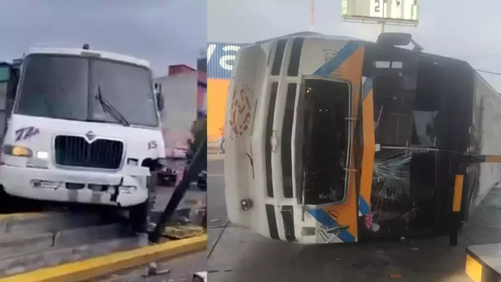 Con 50 heridos en transporte público, reciben a Álvarez Arronte como secretario de Movilidad en Puebla