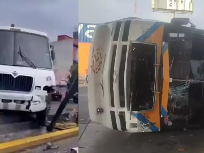 Con 50 heridos en transporte público, reciben a Álvarez Arronte como secretario de Movilidad en Puebla