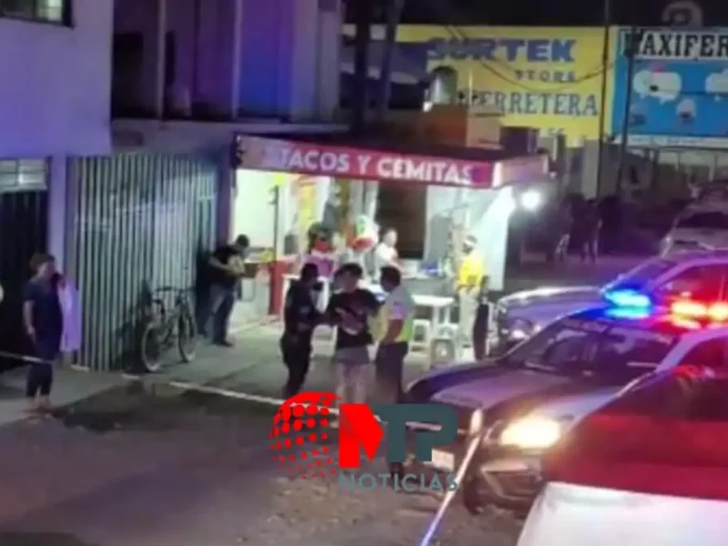 Ejecutan a un hombre al salir de cocina económica en Amozoc