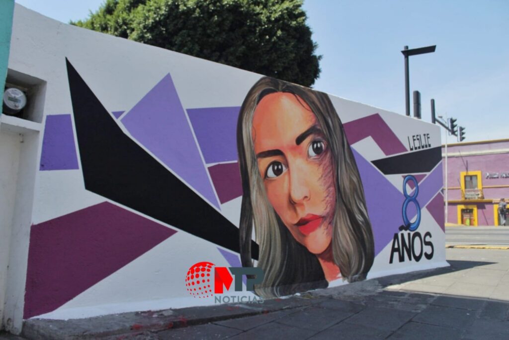 Esmeralda, mural de víctimas de ácido