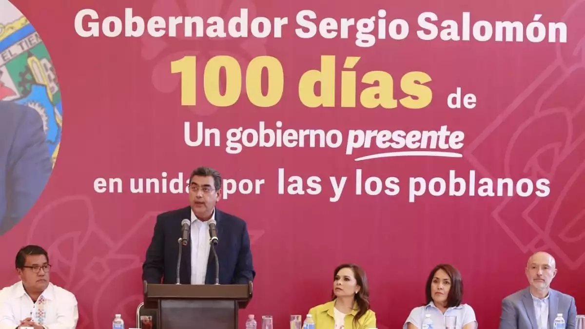Los 100 días de Sergio Salomón es tiempo de unidad y no de confrontaciones, dice