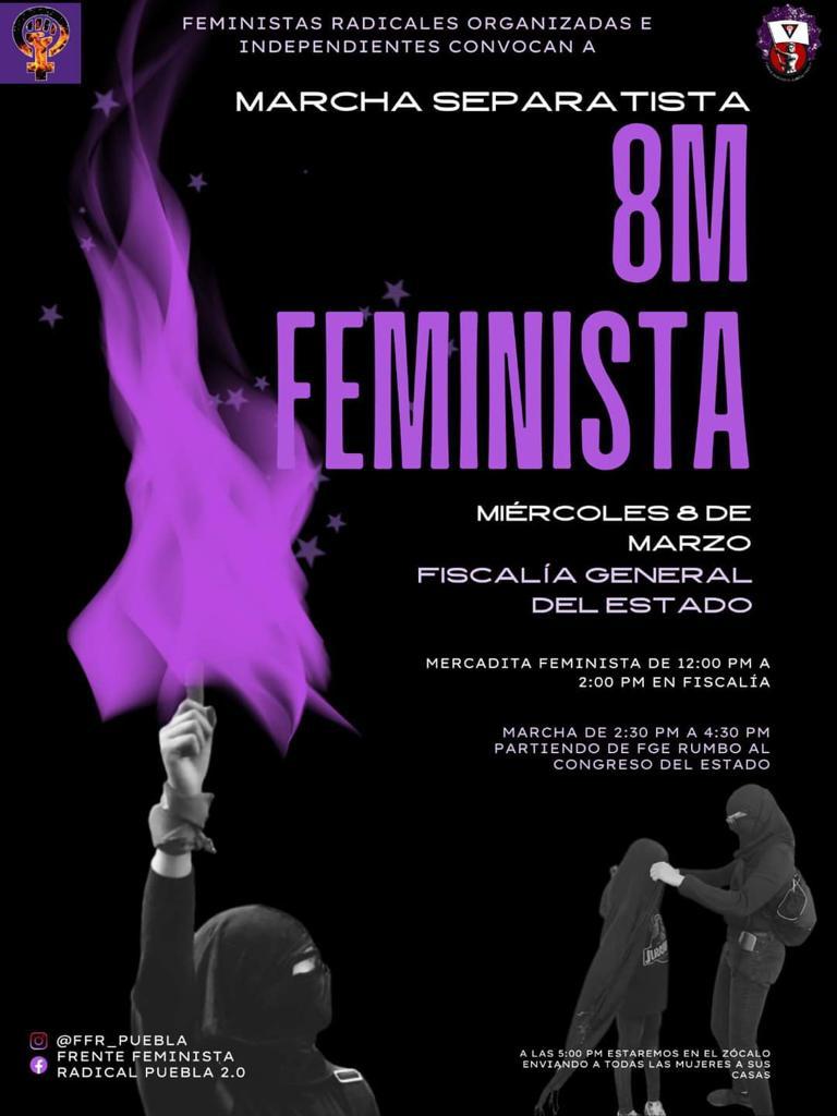 Marcha Separatista 8M Feminista