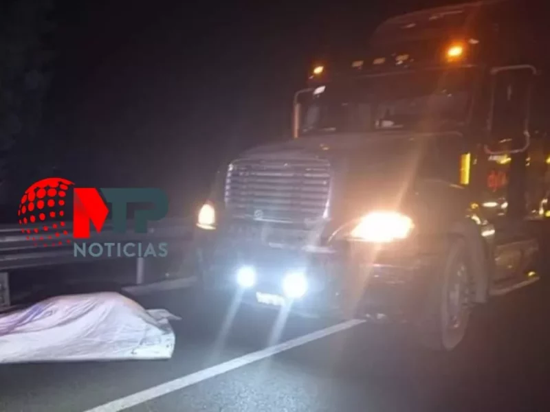 Matan a trailero en la Amozoc-Perote