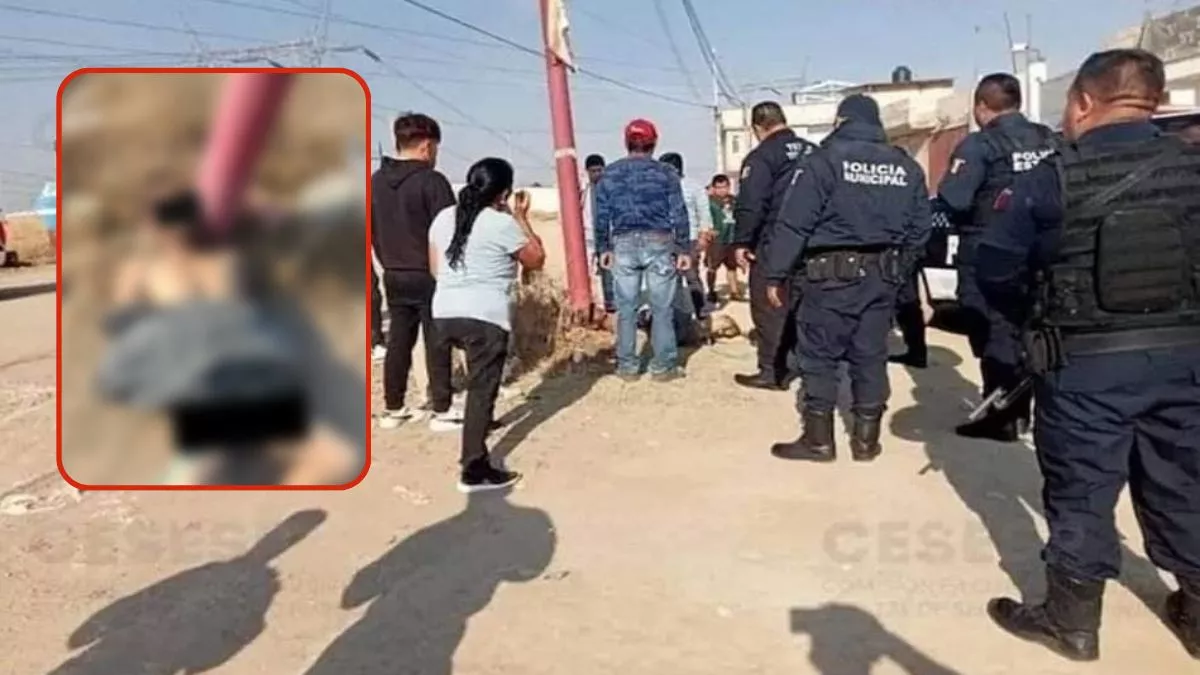 Muere ladrón linchado en Tlaxcala