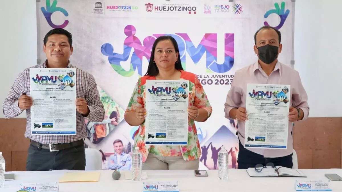 Presentan el Premio Municipal de la Juventud 2023 en Huejotzingo