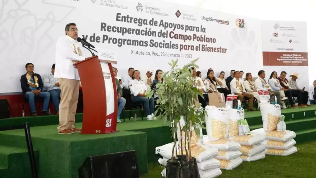 Puebla, líder agroalimentario gracias al impulso del gobierno del estado SDR
