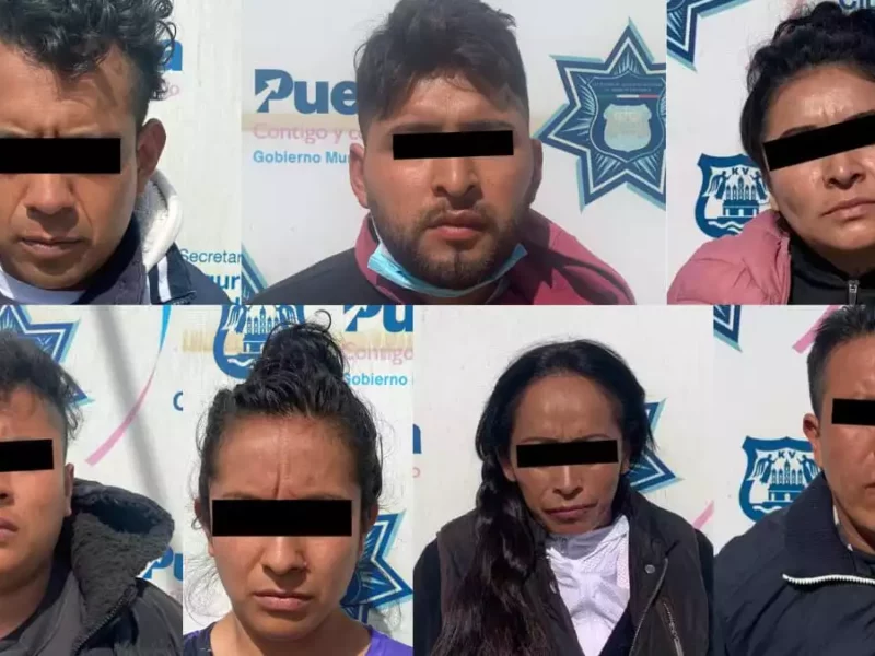 Robaban celulares en el transporte público en Puebla, ya fueron detenidos