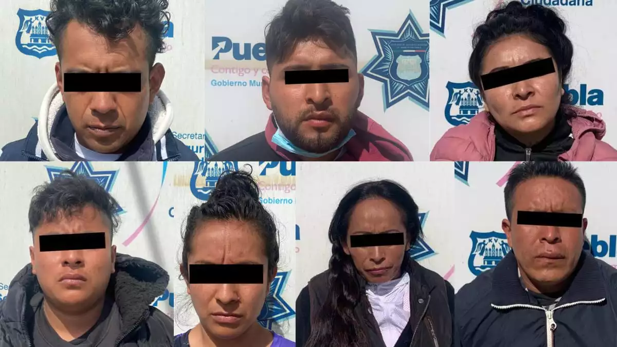 Robaban celulares en el transporte público en Puebla, ya fueron detenidos