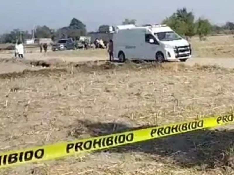 Encuentran cadáver semienterrado en Teolocholco, Tlaxcala