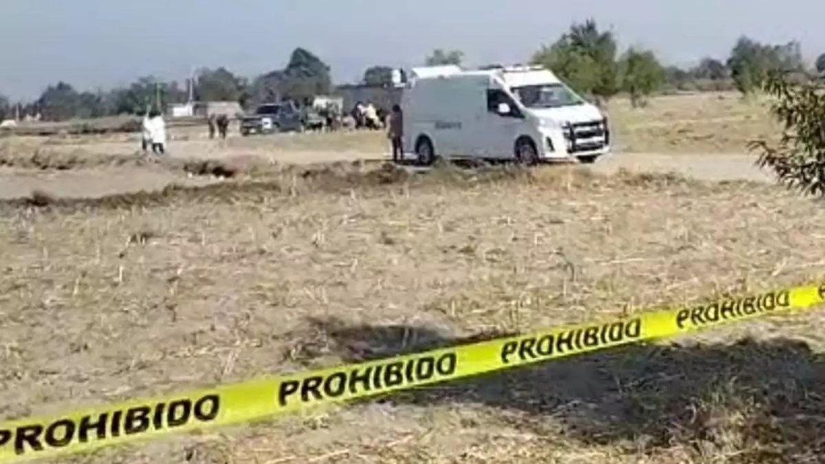 Encuentran cadáver semienterrado en Teolocholco, Tlaxcala