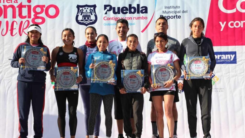 Así se vivió la carrera 'Contigo Mujer' en Puebla, participaron dos mil 352 corredoras