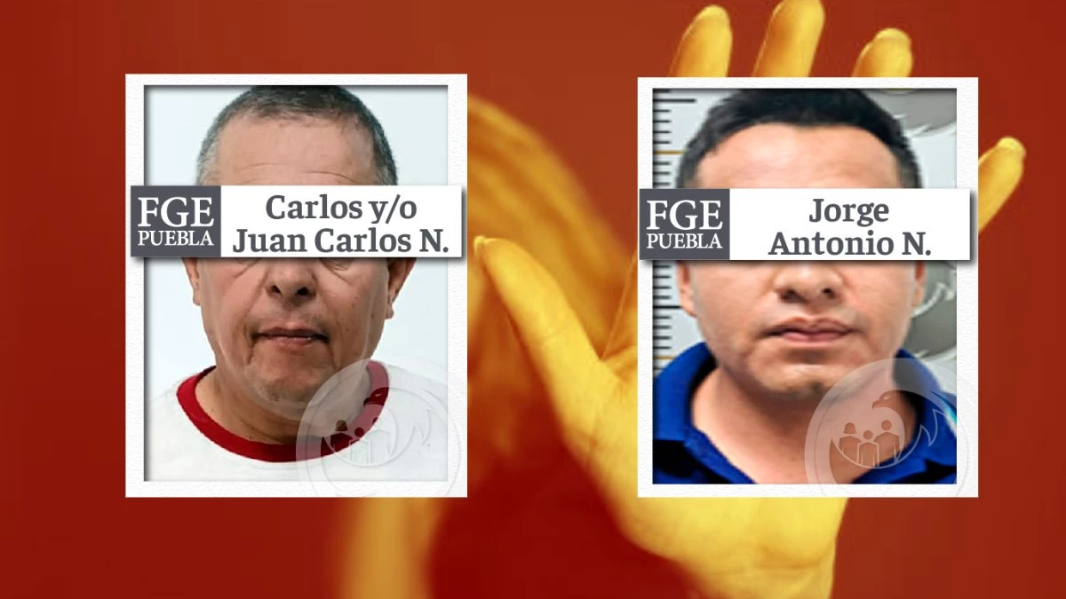 Detienen a Jorge y Carlos por abuso sexual en Tehuacán y Texmelucan