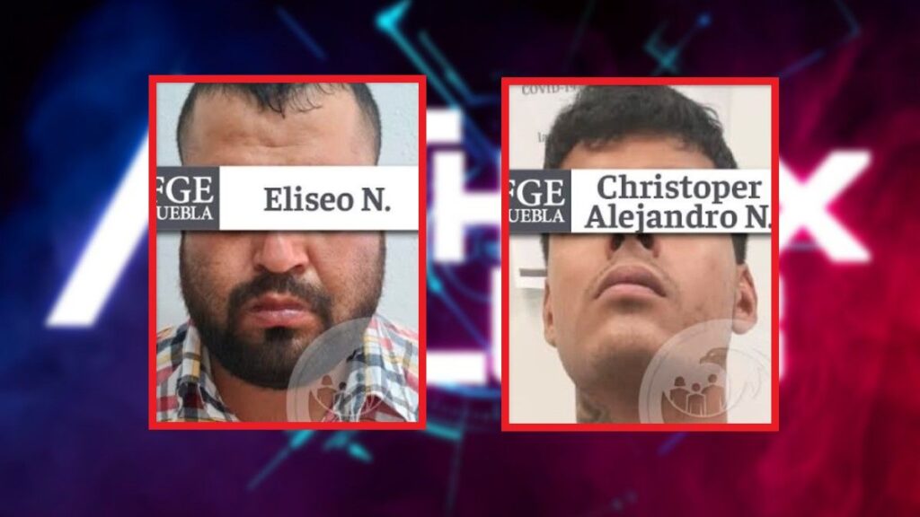 Detienen a Eliseo y Christoper, por balacera en bar Anthrax que dejó un muerto en Puebla
