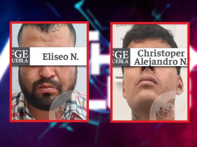 Detienen a Eliseo y Christoper, por balacera en bar Anthrax que dejó un muerto en Puebla