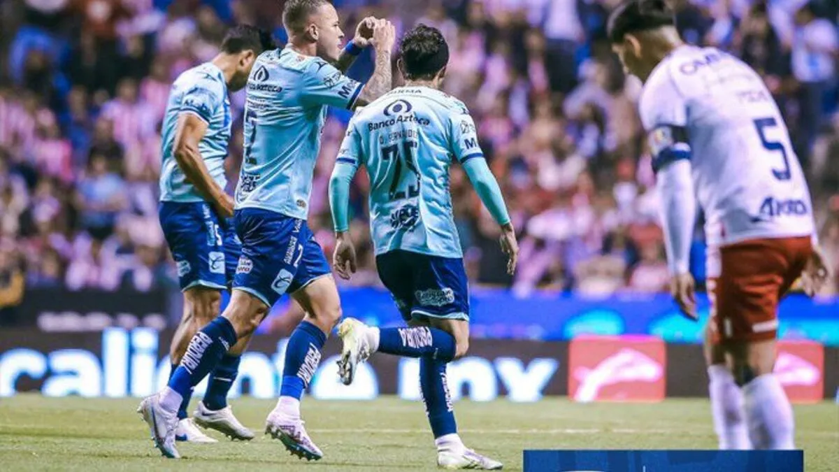 Gana el club Puebla por la mínima a Chivas